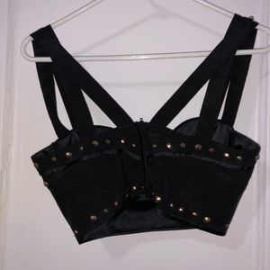 Crop top bustier
